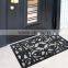 entry injection PVC floor mat cutout design door mat