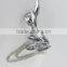Female Leaf Glass Stone Earring