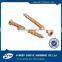 Sanko concrete anchors used to install vending machine etc with chrome plated