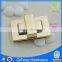 H-377 Decorative Handbag Lock Square Accessories Metal Ornament