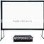 2016 New Portable Fast-Fold Truss Frame Screens Curved outdoor Projector Screen