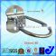 G-711|Square hole hook|Ring hook|Zinc plated metal hook