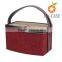 Fashion Hot Sale High Quality Media Storage Leather and canvas case for TV Remote Control