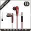 earphone zipper for gift super bass sound quality free samples offered