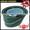 High quality square green carp fishing live bait bucket box