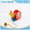 colorful Pull Along snail Wooden Toy as you pull they make a a fun baby