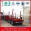 sitong factory: wood transport low loader trailer