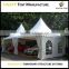Aluminum alloy outdoor car storage shed with 100% waterproof cover