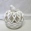 Hot selling ceramic white bisque bird nest decoration
