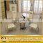 wedding event marble top round dining table