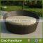 Antique French Style Garden Furniture Rattan Outdoor Day bed