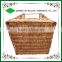 Cheap hand woven wicker baguette basket for french bread