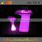 Multifunctional outdoor PE plastic lighting function wedding tables
