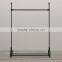 Fashion design super mall clothes store hanging metal clothes display rack