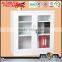 Cold rolled steel plate glass door low iron two door filing cabinet