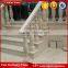 Popular fashion polished natural stone sofita beige marble staircase