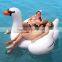2017 fashion leasure giant white swan swimming inflatable toys flamingo pool float for adults and kids water games party toys