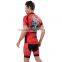Factory manufacturer custom quick dry blank cycling jersey