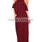 Wholesale boutique clothing china Women's Casual Cold Shoulder Ruffle long dresses for women islamic