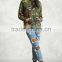 Custom Clothing Manufacturers, Pullover Custom Hoodies Long Sleeves Camo Print Custom Brand Branded Hoody