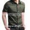 stylish men short sleeve cotton formal shirts