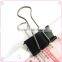 25mm high quality black color stationery metal binding clips