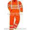 2017 OEM coverall workwear protective uniform with reflective tape