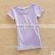 Customized manufactorying plain ladies short-sleeve T shirt