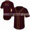 Custom Made Man Stylish Design Dry Fit Embroidery Baseball Jersey