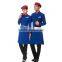 custom factory price 5 star restaurant staffs hotel uniforms ,receptionist uniforms for waitress