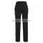 Wool solid black color 2014 ladies' fashion high quality manufacturer chino pants