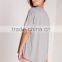 overseas women pocket front grey color oversized t shirts