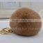 CX-A-66 Promotional Car Fur Ball Cute Keychain Real Fur Ball Rabbit Fur Ball