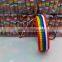 New design rainbow color string braided bracelets hand woven fabric cord bracelets friendship bracelets gifts