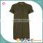 Women Utility Rolled up D-ring Sleeve Pocket Long Summer Button Up Shirt Dress