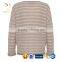 Women Striped Custom Knitted Cardigan Sweater
