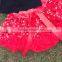 Full stock reindeer long sleeve Christmas top X-mas design red sequin dress girls party dress with matching accessory set