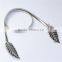 Waistband Leaf Silver Tone
