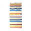 Fashion stripe cotton big terry beach towel