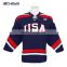 custom ice hockey jersey/ wholesale blank christmas hockey jerseys