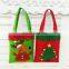 wholesale portable felt christmas gift bag for christmas decoration