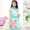 New Casual Peony Floral Scarf Women Gradual Chiffon Silk Wrap Foulard Long Soft Female Scarves Brief Beach Towel