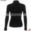 Ladies Long Sleeves Boxy Fit Viscose Knit Top