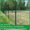 Powder coated black color wire fence used for park