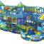 HLB-I17090 Toddler Kids Funland Children Castle Theme Playground