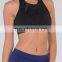 OEM/ODM factory customize design women wearing bra crossover back and plus size fitness top