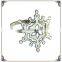 Hollow snowflake shaped napkin ring wholesale