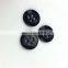 custom black large resin cheap polyester clothing buttons