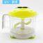 Multifuction Food Processor Unique Design Pushing To Chopper And Whisk, Multi Grater