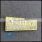custom metal embossing aluminum nameplate label for furniture